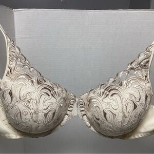 Elegant Lace Embroidered Bra